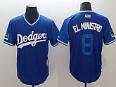 Dodgers 8 Manny Machado El Ministro Royal 2018 Players Weekend Team Jerseys,baseball caps,new era cap wholesale,wholesale hats